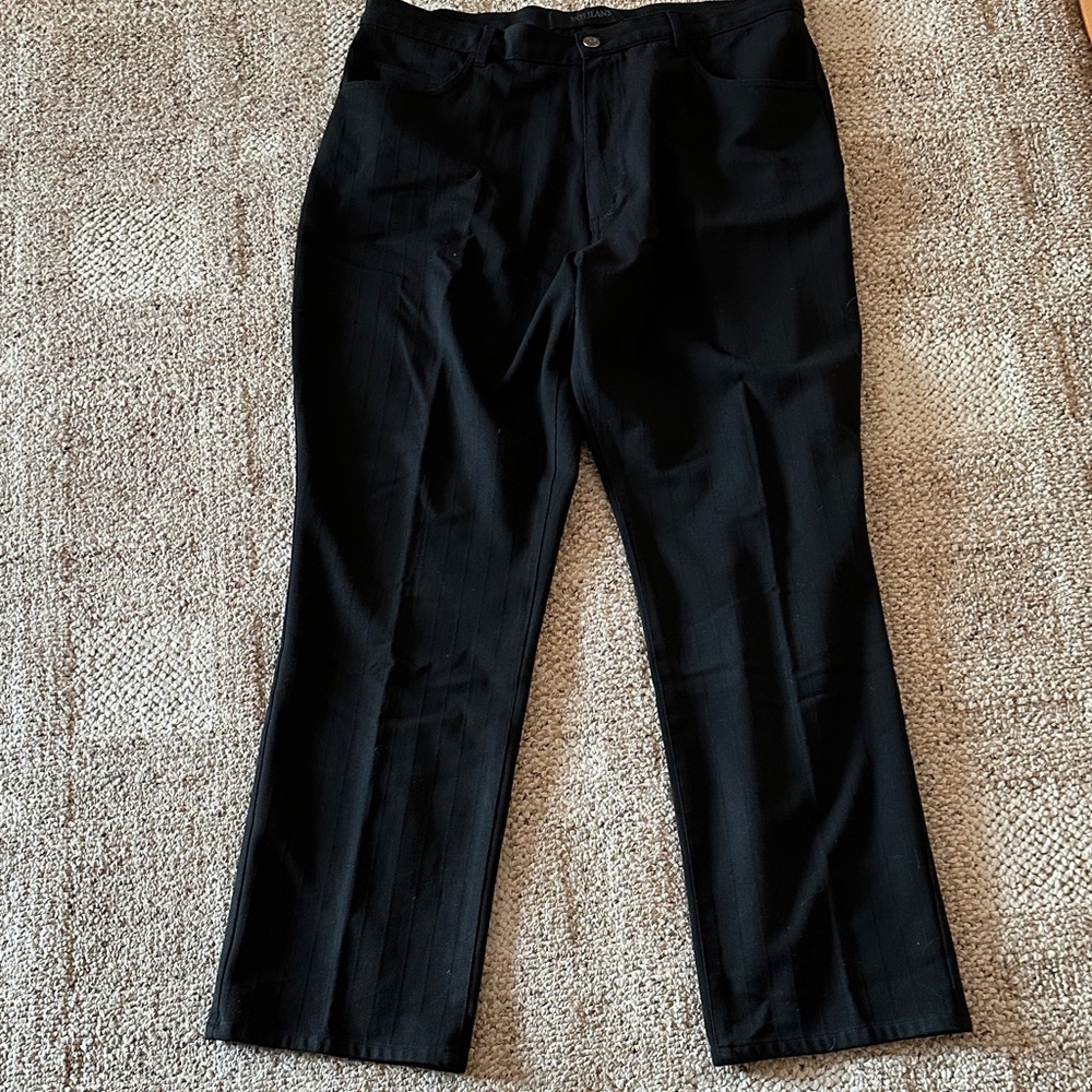 Classic Black Men's Dress Trousers